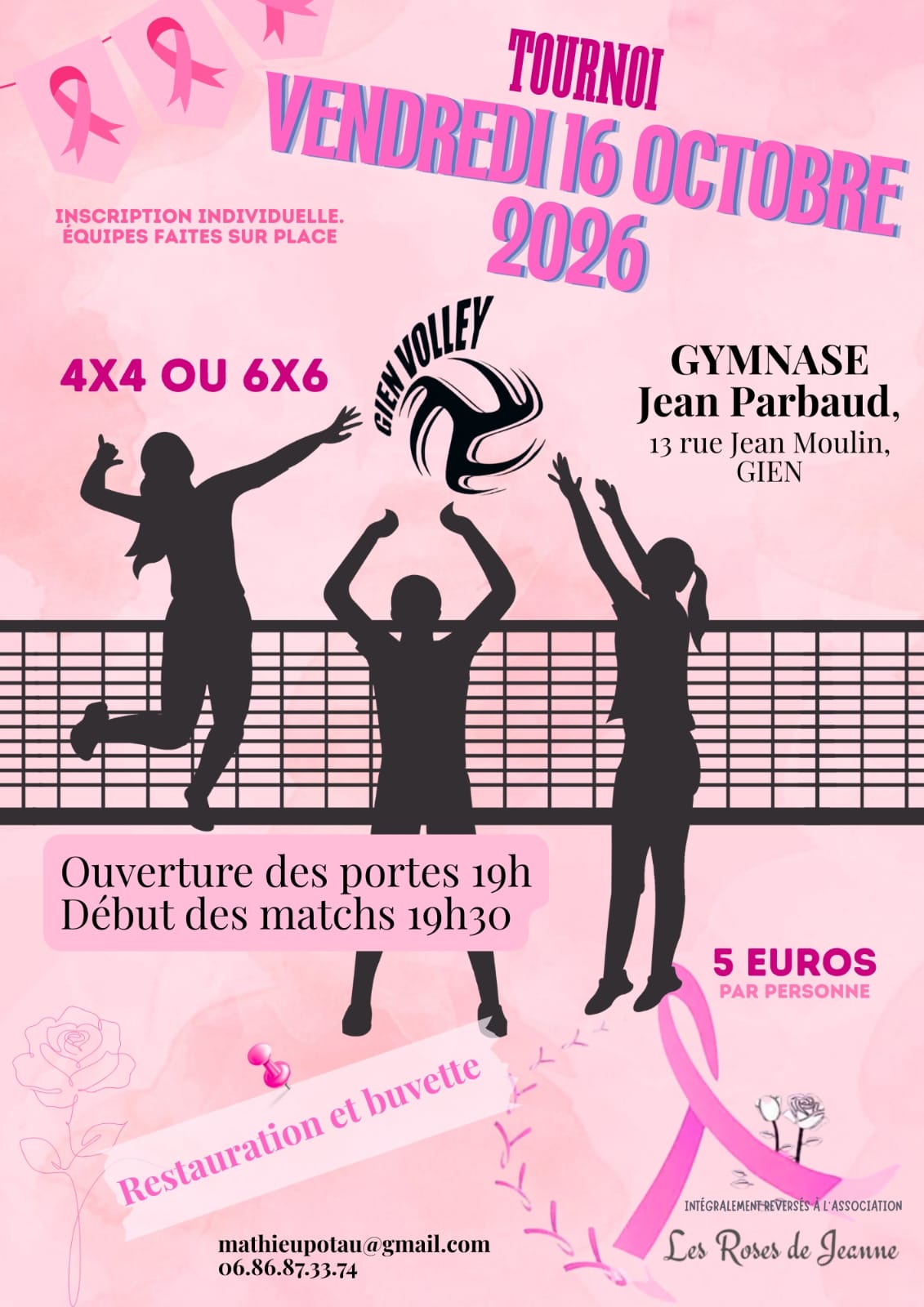 Tournoi Octobre Rose 