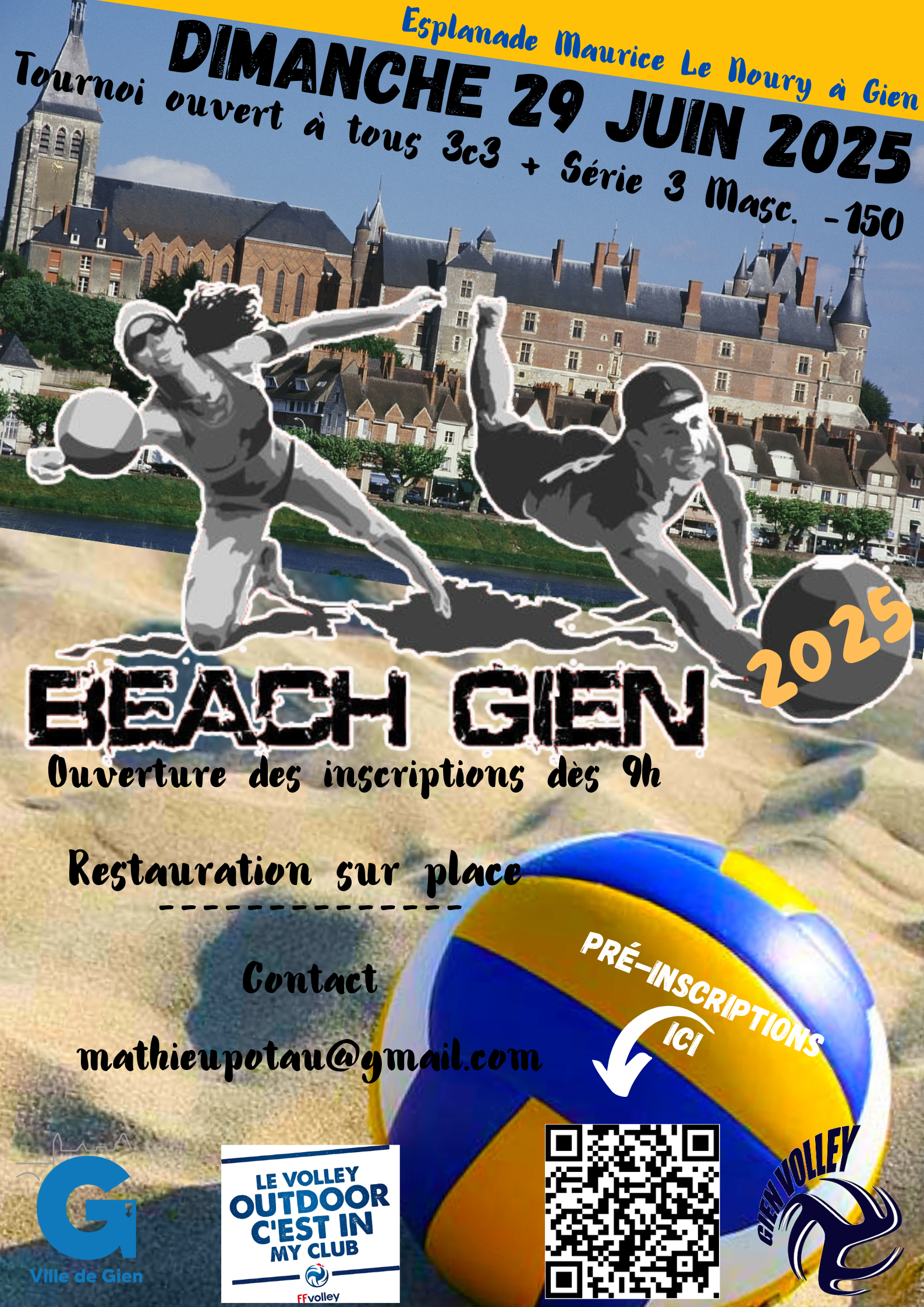 Beach Volley de Gien